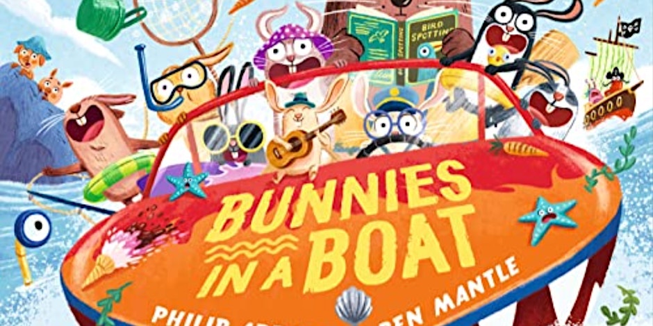 Meet the Author – Philip Ardagh: Bunnies in a Boat